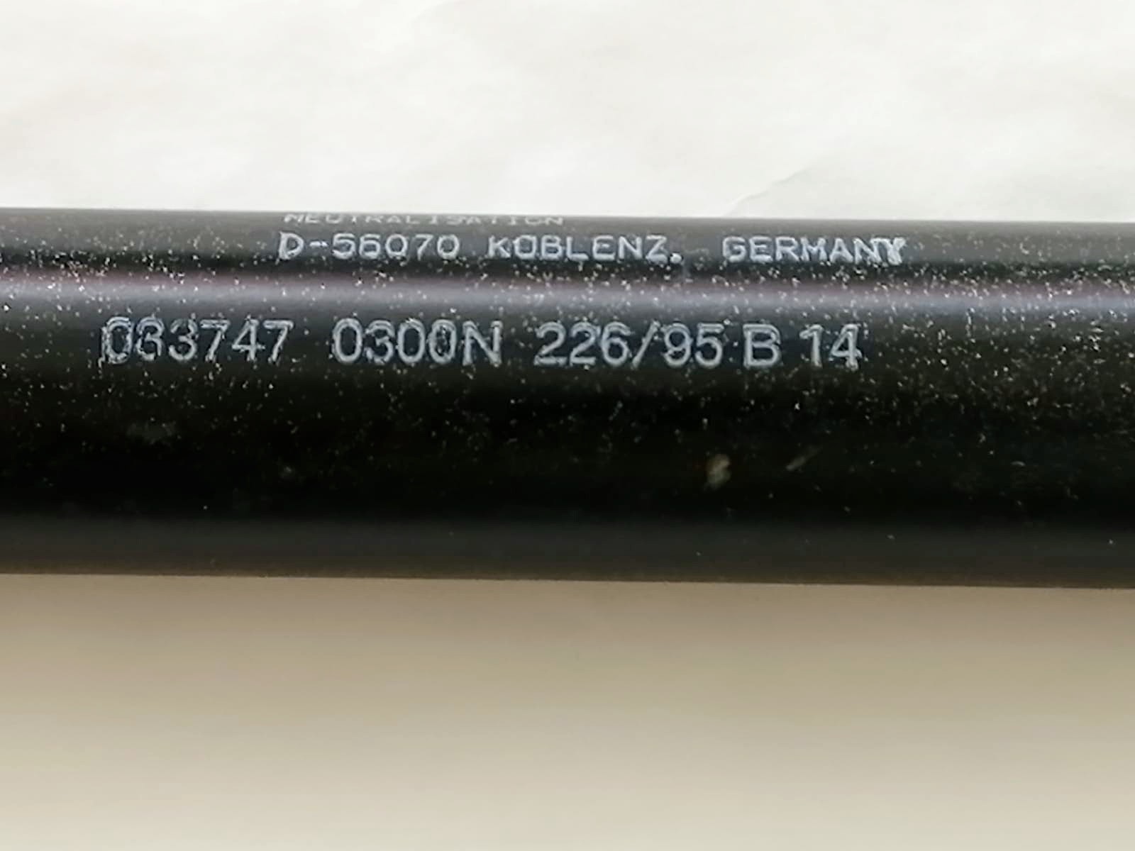 Ersatz für Stabilus Liftomat 752932 600N Gasdruckfeder